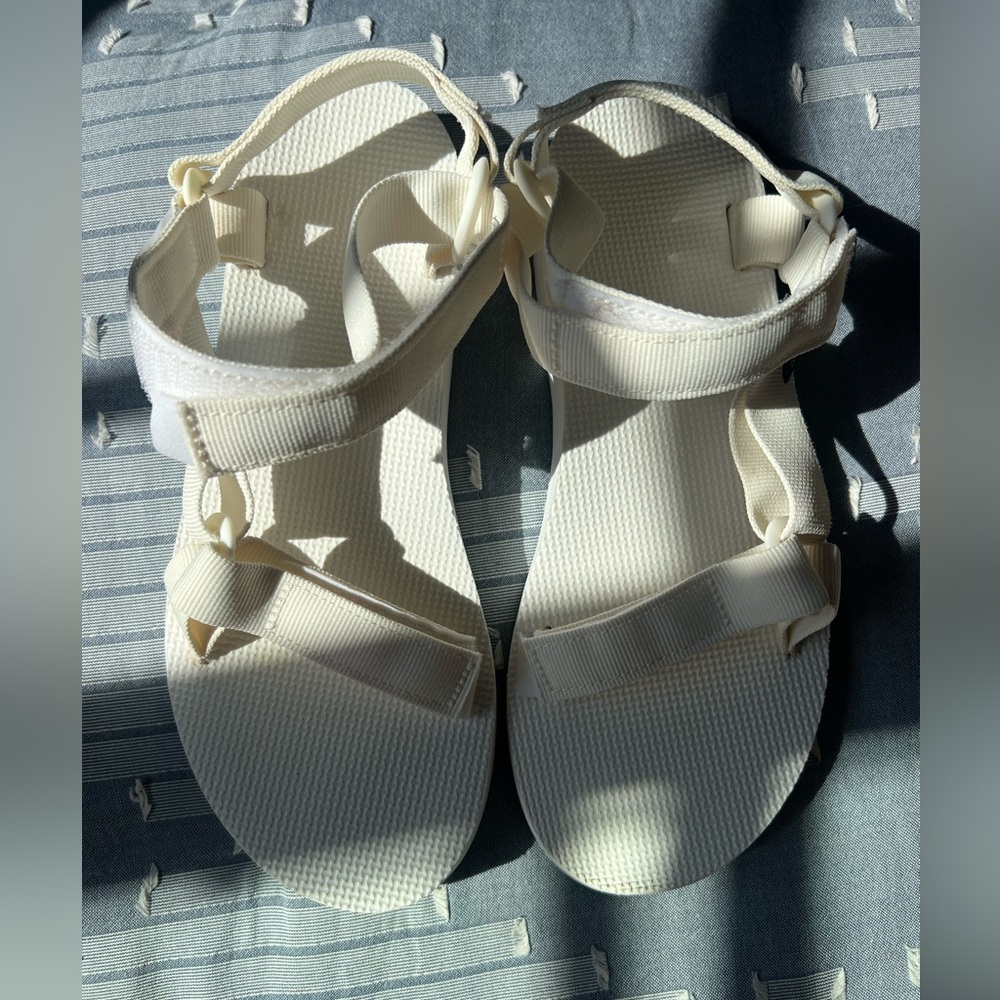 Teva Original Universal Women’s Sandals White Size 9